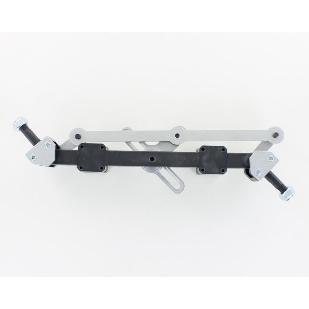 Styrebar aksel til blokvogn med svanehals