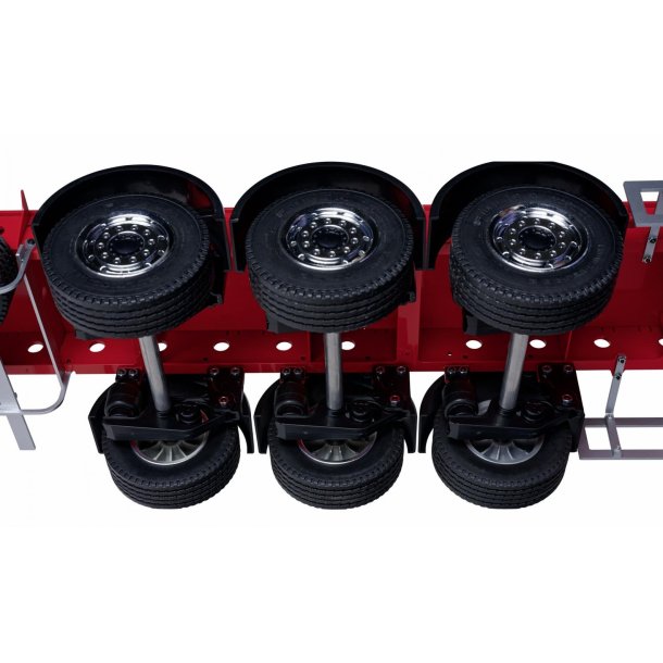 3-akslet trailer undervogn v3