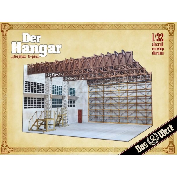 Der Hangar - Aircraft Workshop Diorama, skala 1/32