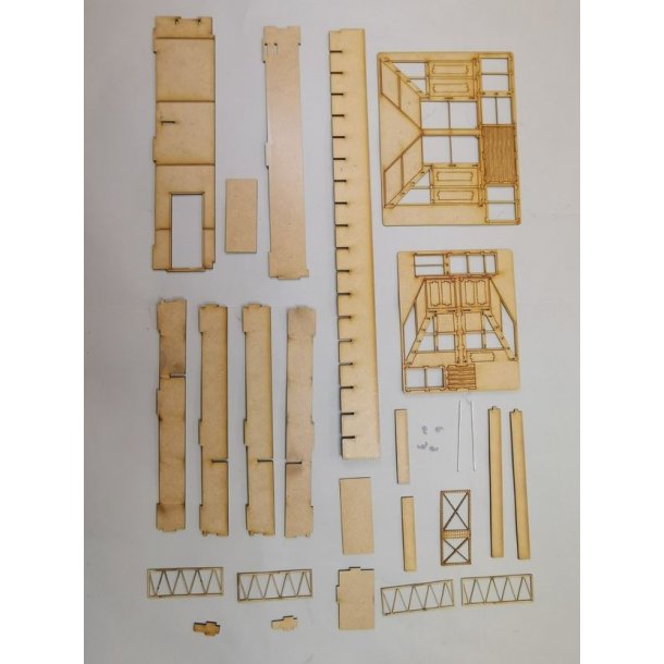 Der Hangar - Aircraft Workshop Diorama, skala 1/32