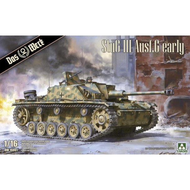 StuG III Aus. G early, skala 1/16
