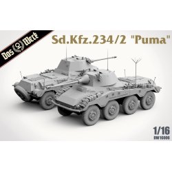 Sd.Kfz. 234/2 Puma, skala 1/16