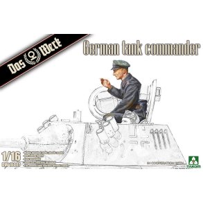 German Tank Commander, skala 1/16