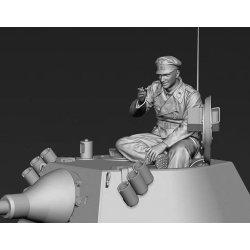 German Tank Commander, skala 1/16