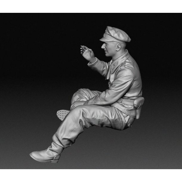 German Tank Commander, skala 1/16