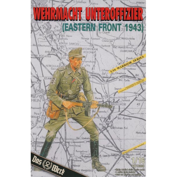 Wehrmacht Unteroffizier (Eastern Front 1943), skala 1/16