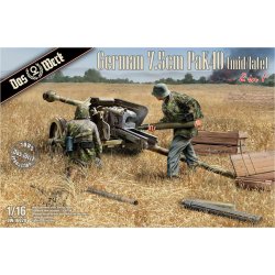 German 7,5cm PaK40 (mid/late), skala 1/16