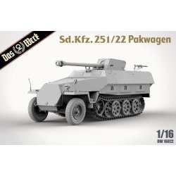 Sd.Kfz. 251/22 Ausf.D Pakwagen, skala 1/16