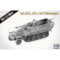 Sd.Kfz. 251/22 Ausf.D Pakwagen, skala 1/16