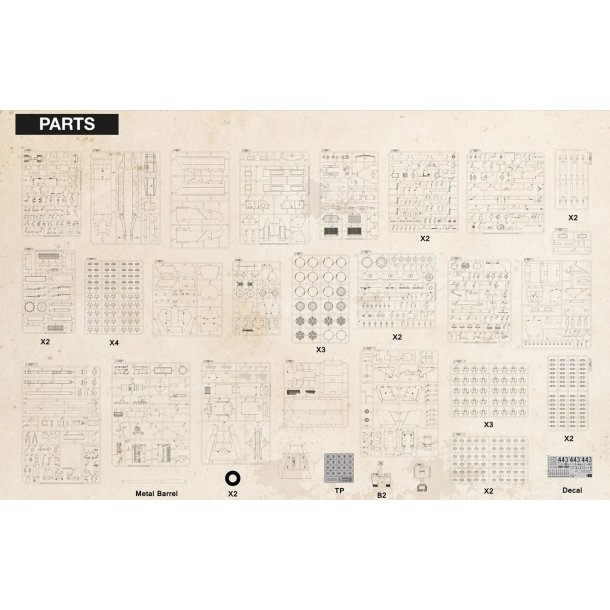 Sd.Kfz. 251/22 Ausf.D Pakwagen, skala 1/16