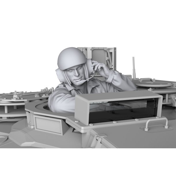 German MBT Leopard 2 A7V, skala 1/16