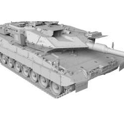 German MBT Leopard 2 A7V, skala 1/16