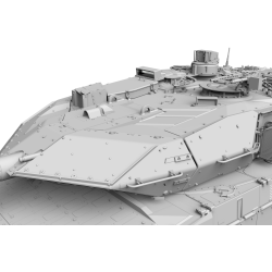 German MBT Leopard 2 A7V, skala 1/16