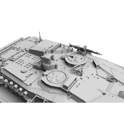 German MBT Leopard 2 A7V, skala 1/16