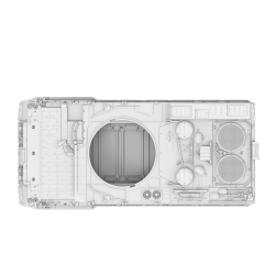 German MBT Leopard 2 A7V, skala 1/16