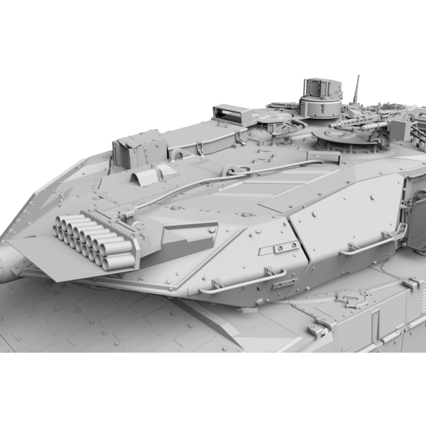 German MBT Leopard 2 A7V, skala 1/16