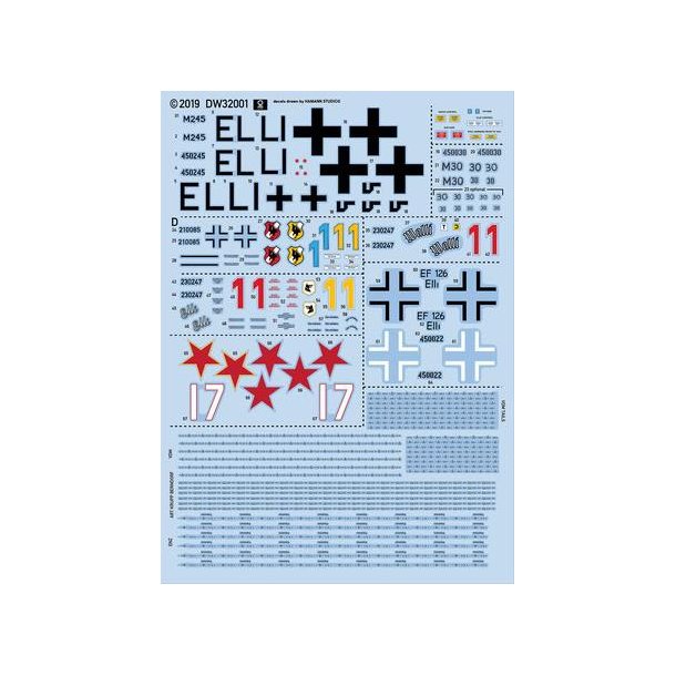 Ju EF-126 &acute;Elli&acute; / EF-127 &acute;Walli&acute; (3 in 1)