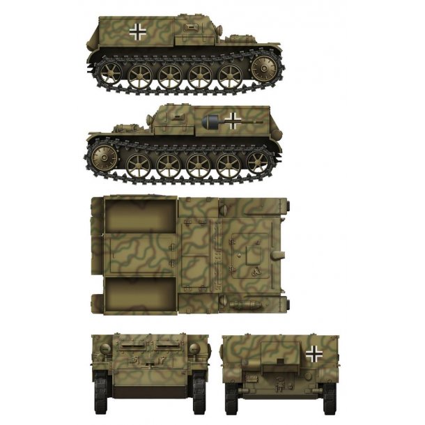 Gepanzerter Munitionsschlepper VK3.02