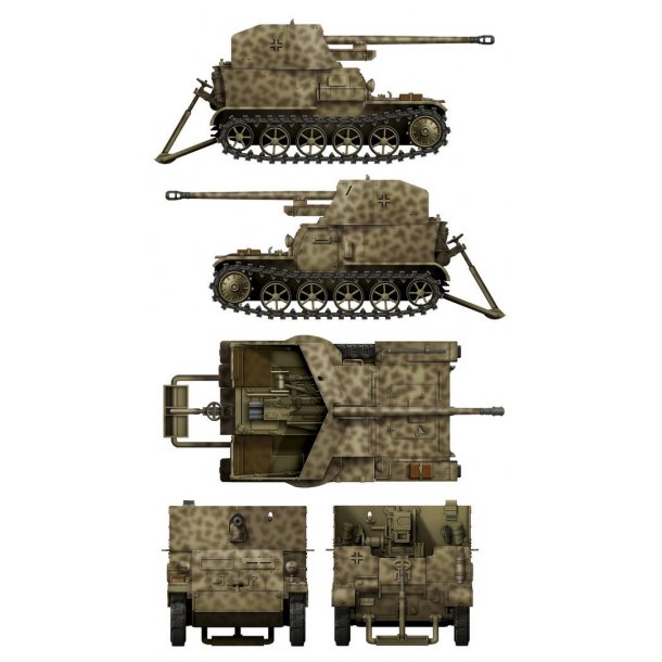 Pz.Sfl.Ia 5cm Pak38 (VK3.02)