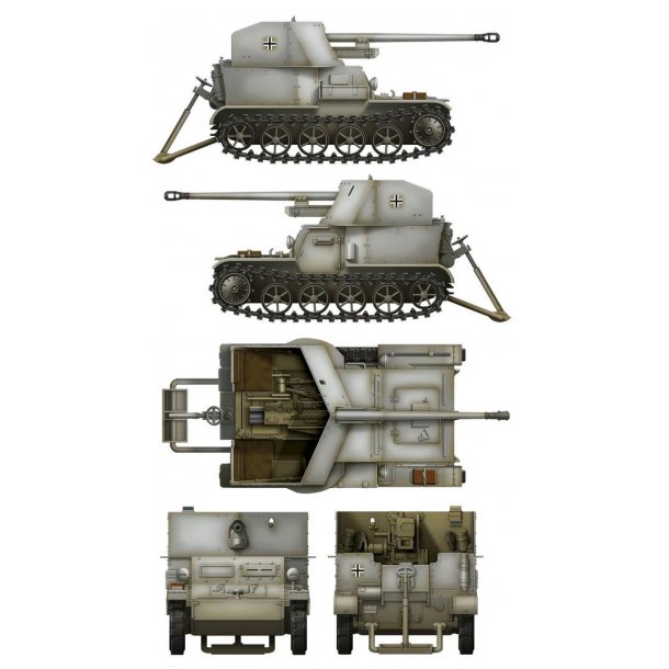 Pz.Sfl.Ia 5cm Pak38 (VK3.02)