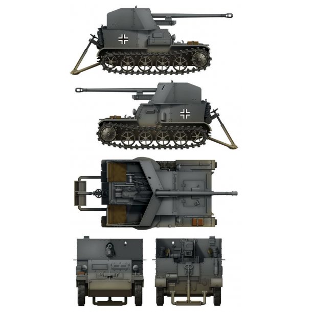 Pz.Sfl.Ia 5cm Pak38 (VK3.02)