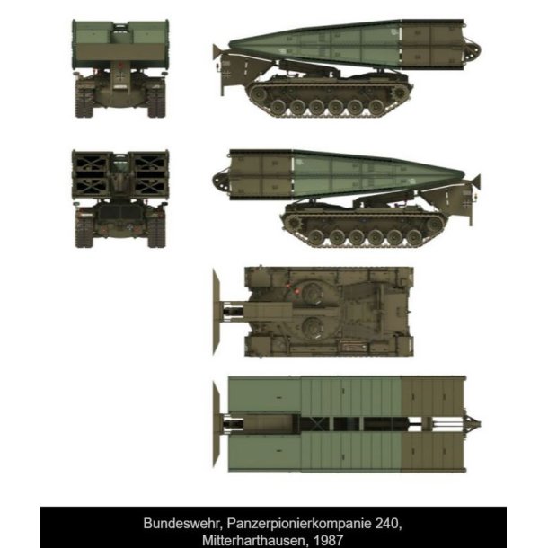 Brolgningskretj M48A2 AVLB