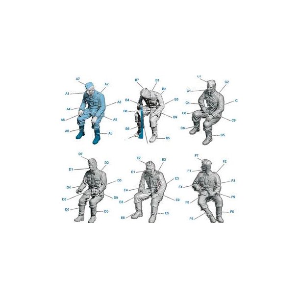 Mtl. Zgkrwg. 8t, Sd.Kfz.7 w/ Crew