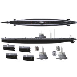 Ubd SM U-9, skala 1/72