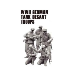 German Tank Desant Troops, skala 1/16