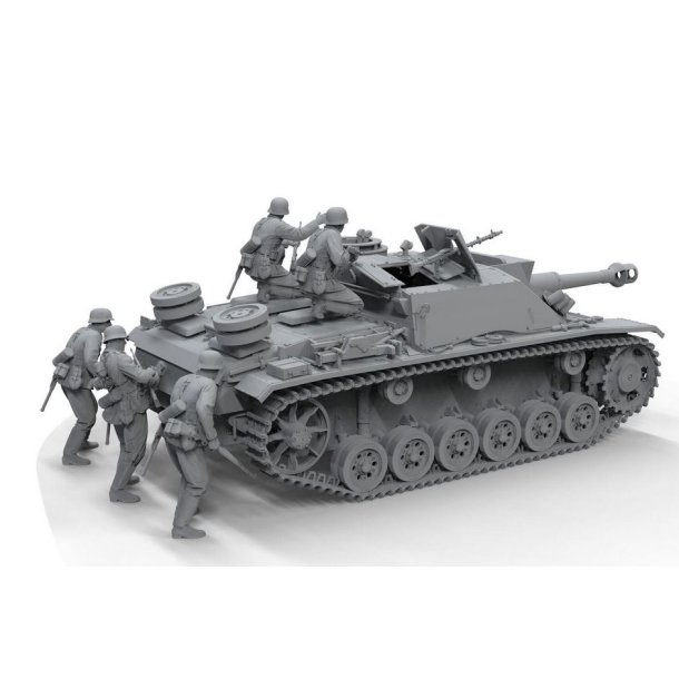 German Tank Desant Troops, skala 1/16