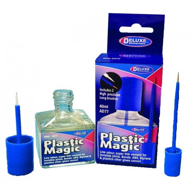 Plastic Magic st med pensler