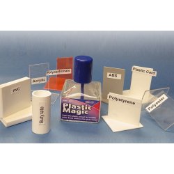 Plastic Magic st med pensler