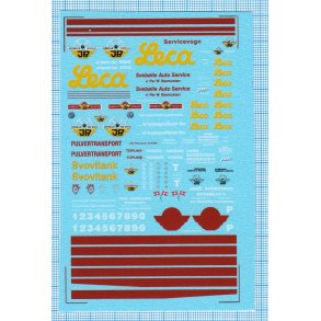 Leca - decals, skala 1/50
