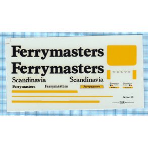 Ferrymasters - decals, skala 1/87