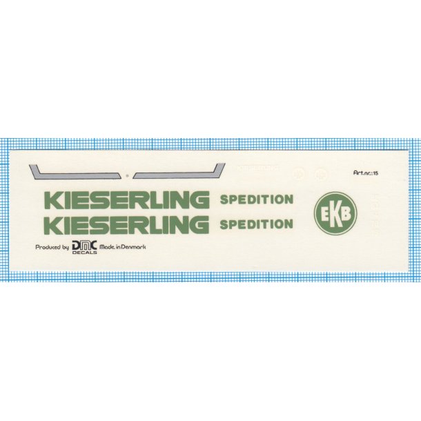 KIERSERLING - decals, skala 1/87