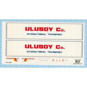 ULUSOY Co. - decals, skala 1/87