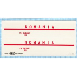 ROMANIA - decals, skala 1/87