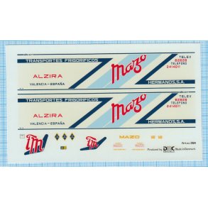 Mazo - decals, skala 1/87