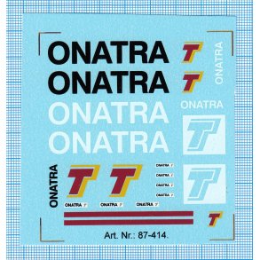 ONATRA - decals, skala 1/87