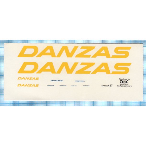 DANZAS - decals, skala 1/87