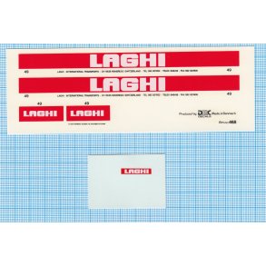 LAGHI - decals, skala 1/87