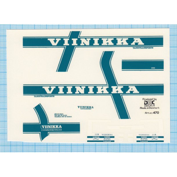 VIINIKKA - decals, skala 1/87