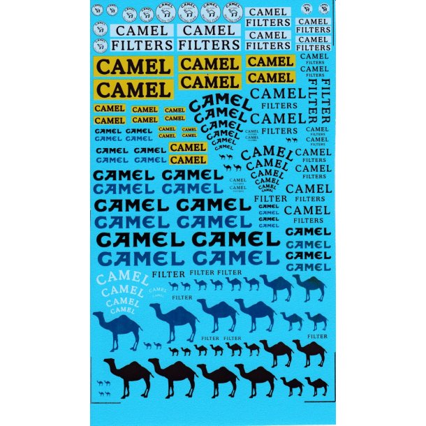 Camel - decals