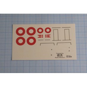 Meteor (2) - danske decals