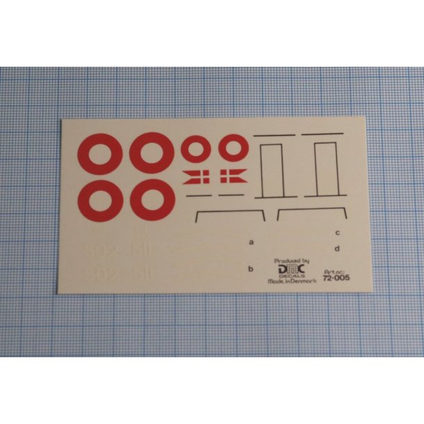 Meteor (2) - danske decals