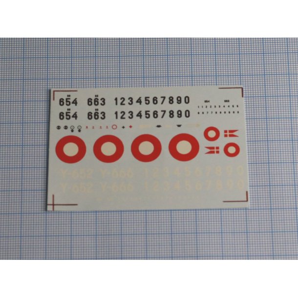 Piper (654) - danske decals