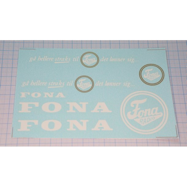 Fona - decals, skala 1/24