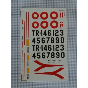 T-33 (1953-1960) - decals skala 1/48