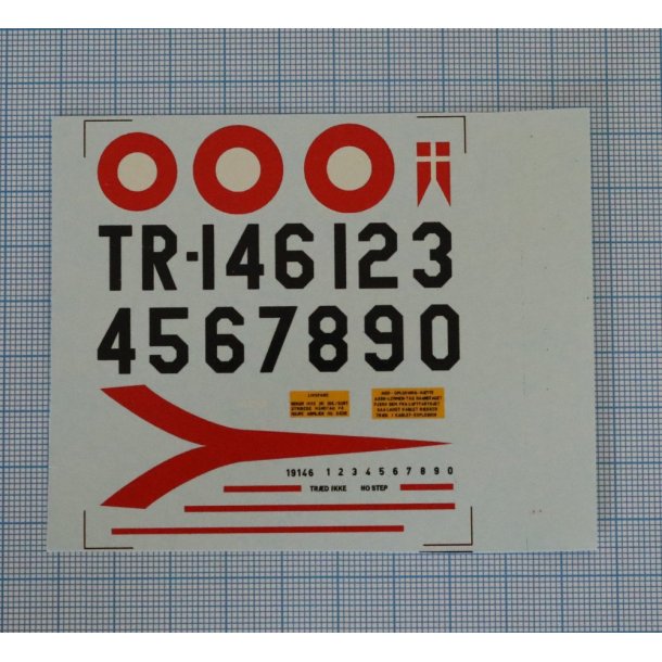 T-33 (1953-1960) - decals skala 1/72