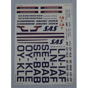 SAS - decals skala 1/72